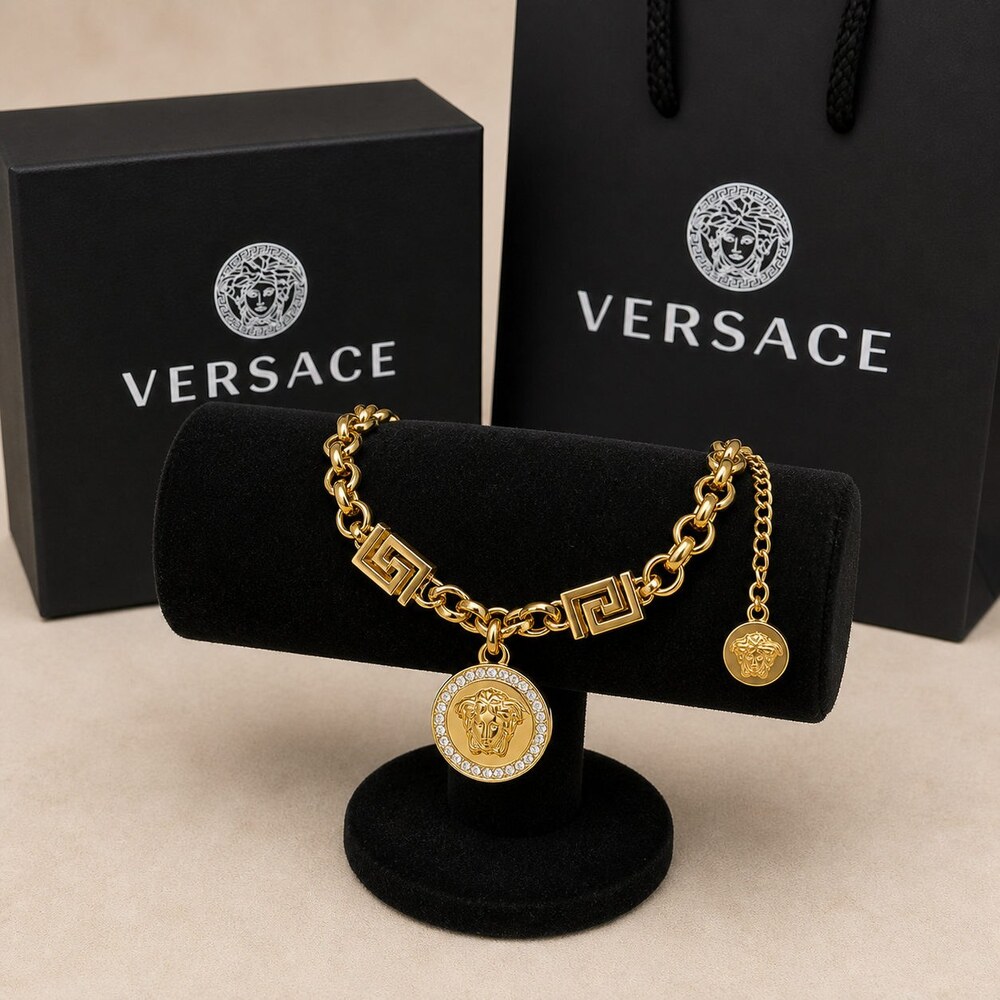 Versace Bold Statement Bracelet Style 2 | New with Box - Picture 7 of 9